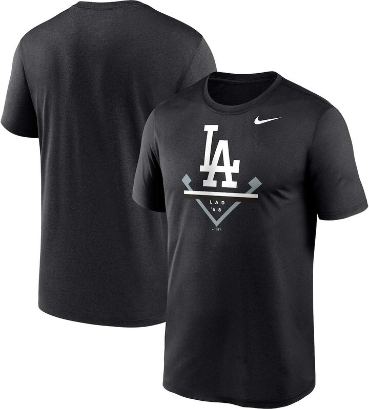 Nike Men's Black Los Angeles Rams Legend Icon Performance T-shirt