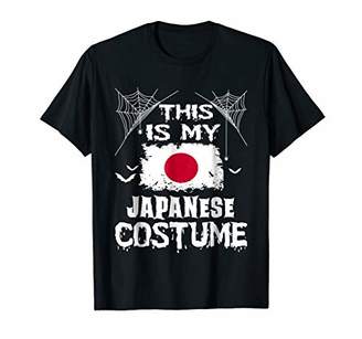My Japanese Costume Hearts Japan Flag Halloween Tshirt