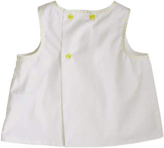 Marie Chantal Baby Girl Mini Sleeveless Blouse - Off White
