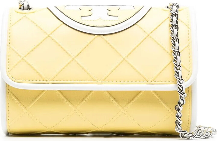 Tory Burch Embossed And Quilted Cross-Body Bag
