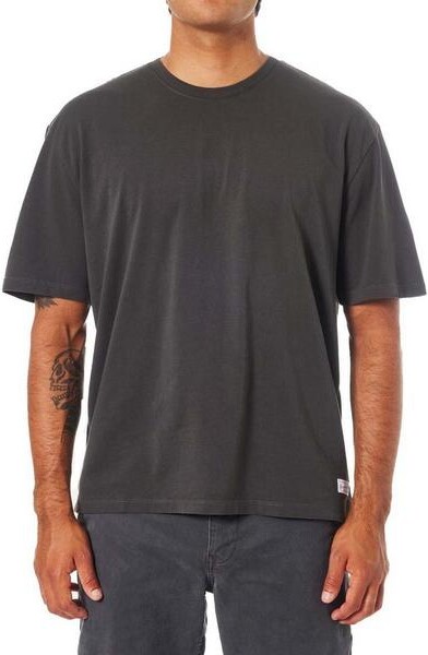 Katin Men's Box Fit Heritage T-Shirt Large Black Wash