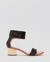 Thumbnail for your product : Dolce Vita Open Toe Sandals - Foxie Block Heel