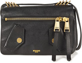 Thumbnail for your product : Moschino Pebbled-leather Shoulder Bag