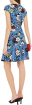 Thumbnail for your product : Erdem Darlina Fluted Floral-print Jersey Mini Dress