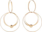 Thumbnail for your product : Lana Flat Wire Mixed Hoop Drop Earrings