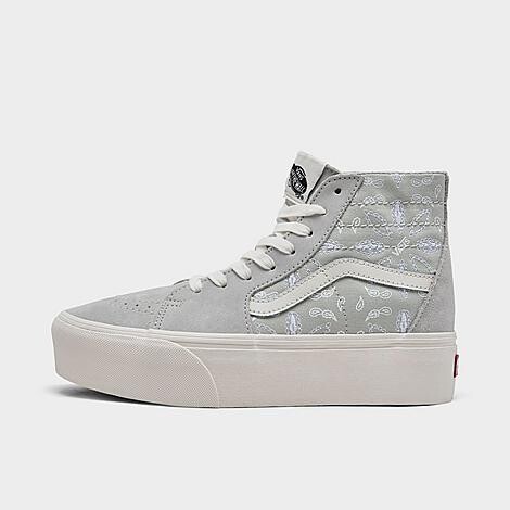Vans Women's Sk8-Hi Tapered Stackform Soft Suede Casual Shoes - ShopStyle