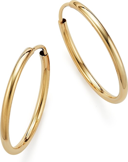 Bloomingdale's Fine Collection 14K Yellow Gold Endless Hoop Earrings