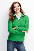 Thumbnail for your product : Lands' End Women's Plus Size Long Sleeve Textured Half-zip Pullover