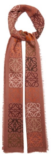 loewe anagram scarf