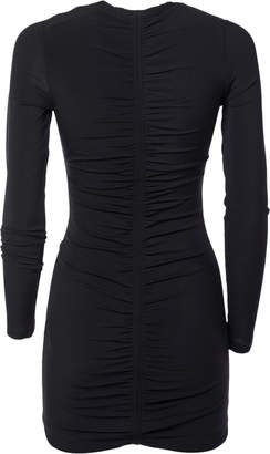 Alexander Wang T By T by Longsleeved Ruched Dress