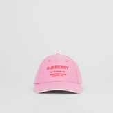 Thumbnail for your product : Burberry Horseferry otif Cotton Twill Baseball Cap