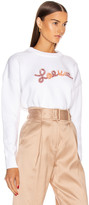Thumbnail for your product : Loewe Crewneck Sweater in White | FWRD