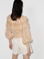 Thumbnail for your product : Zimmermann Lady fringed sweater