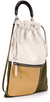 Thumbnail for your product : Marni Large Expandable Zip Satchel Bag