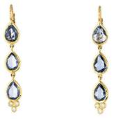 Thumbnail for your product : Temple St. Clair 18K Sapphire & Diamond Drop Earrings