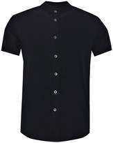 Thumbnail for your product : boohoo Short Sleeve Grandad Shirt With Pocket Detail