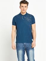Thumbnail for your product : Crosshatch Mens Logo Chest Polo Shirt