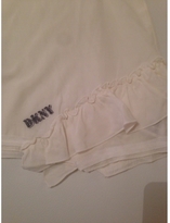 Thumbnail for your product : DKNY White Silk Top