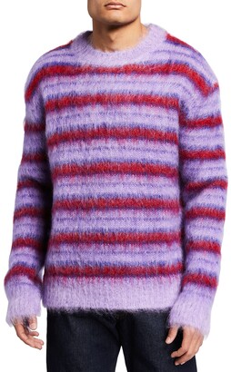 Marni Men's Striped Mohair Sweater - ShopStyle