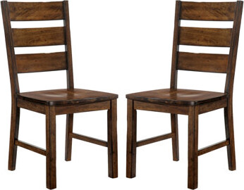 Red Barrel Studio Set of 2 Wooden Side Chairs
