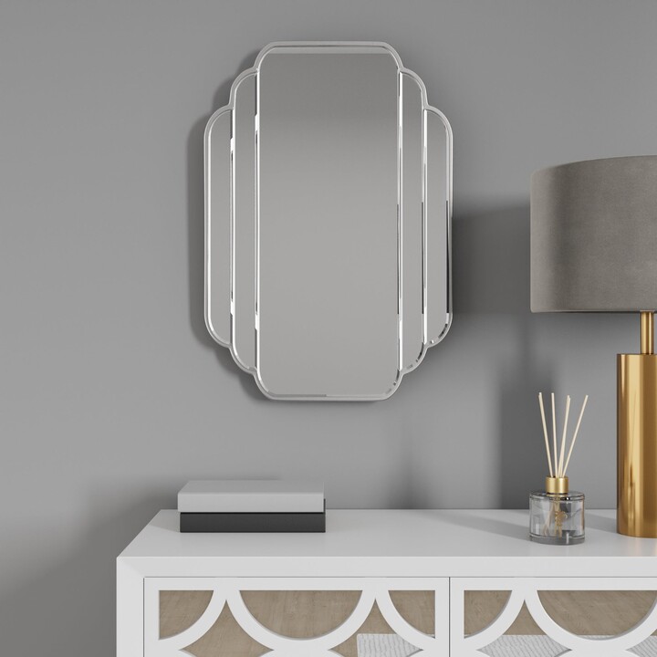 Dunelm Equatorial Wall Mirror Silver ShopStyle