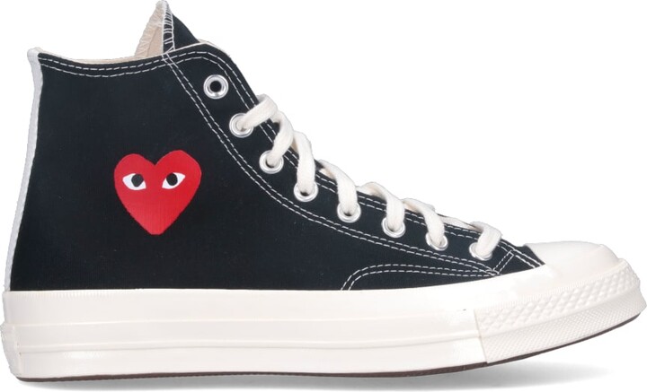 Comme des Garçons PLAY High Top converse Chuck 70 Sneakers