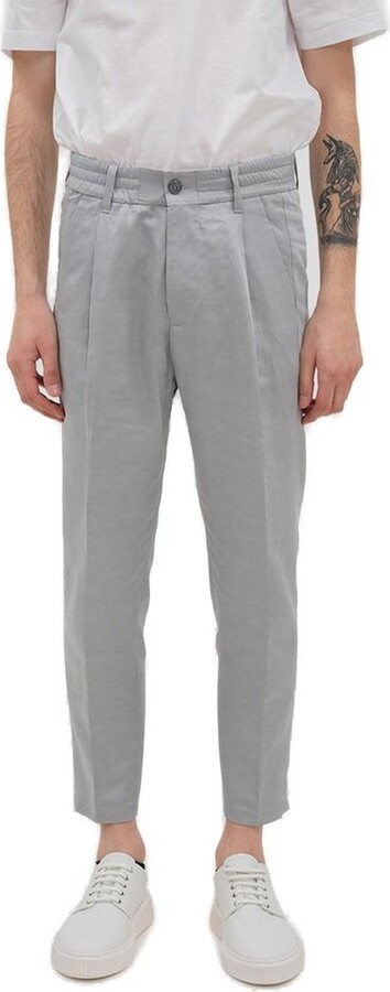 Drykorn Elasticated Waistband Pleated Trousers