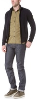 Thumbnail for your product : Stone Island Soft Zip Sweater with Shoulder Detail