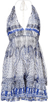 Thumbnail for your product : Roberto Cavalli Silk Print Halter Dress
