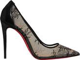 Thumbnail for your product : Christian Louboutin 554 100 Lace And Lame Pumps