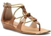 Thumbnail for your product : Isola Audora Leather Wedge Sandals