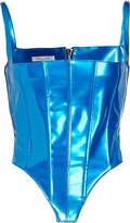 Thumbnail for your product : LaQuan Smith Metallic Corset Bustier