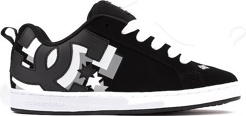 DC Womens Court Graffik 3D Skate Shoe