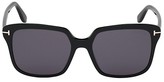 Thumbnail for your product : Tom Ford Faye 56MM Square Sunglasses