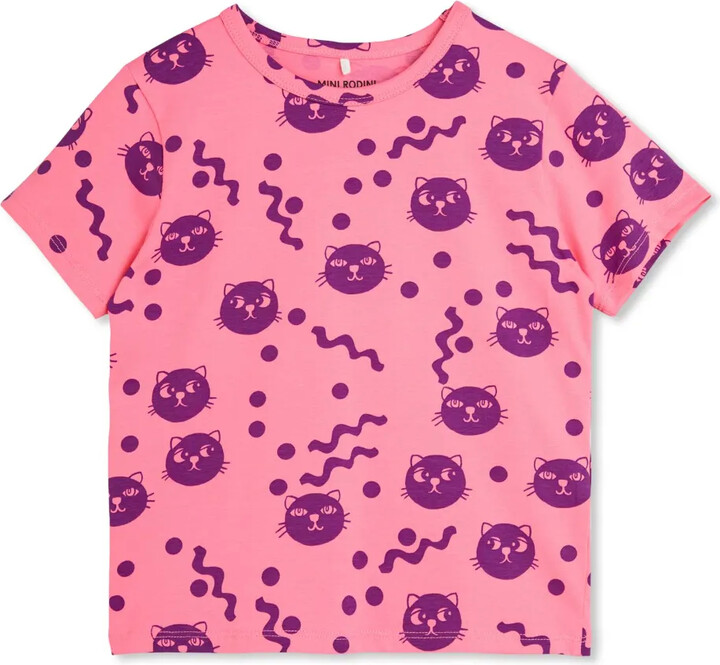 Mini Rodini graphic-print T-shirt