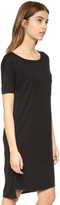 Thumbnail for your product : Alexander Wang T by Classic Boat Neck Dress with Pocket