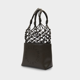 Stella McCartney Handbag Tote In Khaki Synthetic Leather