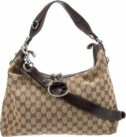 Gucci GG Canvas Hobo - Neutrals Shoulder Bags, Handbags