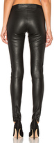 Thumbnail for your product : Alice + Olivia Front Zip Leather Legging