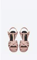 Thumbnail for your product : Saint Laurent Tribute Platform Sandals In Patent Leather