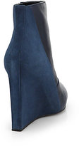Thumbnail for your product : See by Chloe Suede & Leather Wedge Ankle Boots