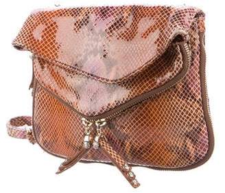 Henri Bendel Embossed Leather Crossbody Bag