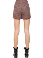 Thumbnail for your product : Blugirl Wool Blend Houndstooth Shorts
