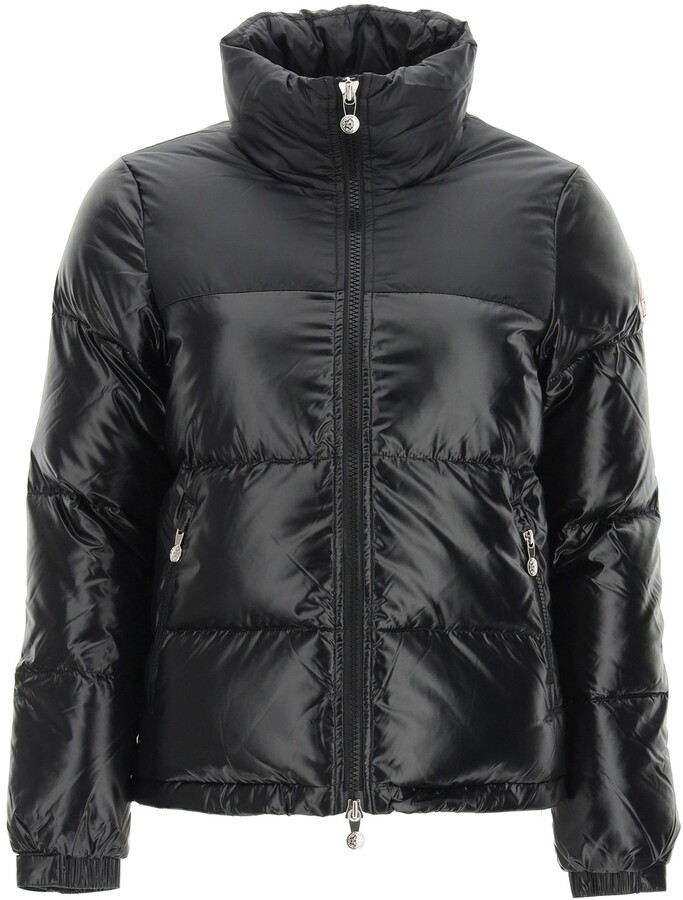 black shiny puffer