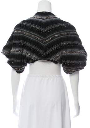 Elizabeth and James Open Front Cropped Cardigan