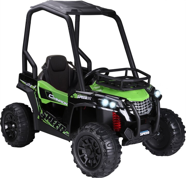 Aosom 12V Kids UTV with Remote Control, Suspension System