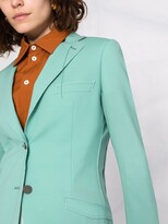 Thumbnail for your product : Maurizio Miri Single-Breasted Stretch-Wool Blazer