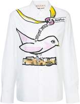 Thumbnail for your product : Marni bird printed shirt