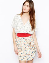 Thumbnail for your product : Traffic People Cindy Wrap Detail Dress