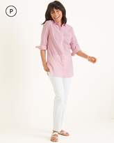 Thumbnail for your product : Chico's Chicos Petite Striped Tunic Shirt